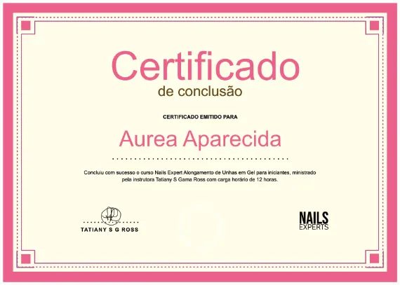 Curso de Alongamento de unha com certificado