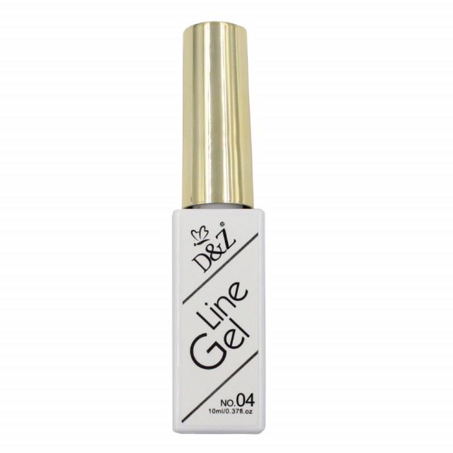 Esmalte Line Gel D&Z Branco No 4 - 10ml